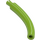 LEGO Lime Animal Tail Middle Section with Technic Pin (40378 / 51274)