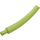 LEGO Lime Animal Tail Middle Section with Technic Pin (40378 / 51274)