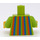 LEGO Limette Bert of Sesame Street Minifig Torso (973 / 76382)