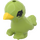 LEGO Lime Bird with Feet Seperate with Yellow Beak and Black Eyes (14282 / 20679)