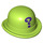 LEGO Lime Bowler Hattu jossa ? Riddler Question Mark (51109 / 95674)