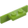 LEGO Lime Bracket 1 x 2 - 1 x 4 with Rounded Corners and Square Corners (28802)