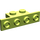 LEGO Lime Bracket 1 x 2 - 1 x 4 with Square Corners (2436)