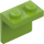 LEGO Lime Bracket 1 x 2 with 2 x 2 (21712 / 44728)