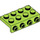 LEGO Lime Fäste 2 x 4 med 1 x 4 Downwards Platta (5175)