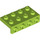 LEGO Lime Brakett 2 x 4 med 1 x 4 Downwards Plate (5175)