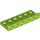 LEGO Lime Staffa 2 x 6 con 1 x 6 Su (64570)