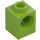 LEGO Lime Brick 1 x 1 with Hole (6541)