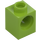 LEGO Lime Brick 1 x 1 with Hole (6541)