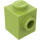 LEGO Lime Mattoncino 1 x 1 con Bottoncino su Uno Lato (87087)