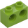 LEGO Lime Palikka 1 x 2 jossa 2 Reiät (32000)