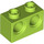 LEGO Lime Brick 1 x 2 with 2 Holes (32000)