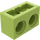 LEGO Lime Brick 1 x 2 with 2 Holes (32000)
