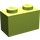 LEGO Lime Brick 1 x 2 with Bottom Tube (3004 / 93792)