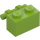 LEGO Lime Brick 1 x 2 with Handle (30236)