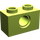 LEGO Chaux Brique 1 x 2 avec Trou (3700)