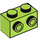 LEGO Chaux Brique 1 x 2 avec Goujons sur Une Côté (11211)