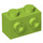 LEGO Chaux Brique 1 x 2 avec Goujons sur Une Côté (11211)
