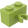 LEGO Lime Brick 1 x 2 with Vertical Clip with Open &#039;O&#039; Clip (42925 / 95820)