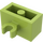 LEGO Lime Brick 1 x 2 with Vertical Clip with Open &#039;O&#039; Clip (42925 / 95820)