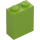 LEGO Lime Brick 1 x 2 x 2 with Inside Stud Holder (3245)