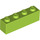 LEGO Lime Brick 1 x 4 (3010 / 6146)