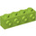 LEGO Lime Brick 1 x 4 with 4 Studs on One Side (30414)