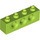 LEGO Lime Brick 1 x 4 with Holes (3701)