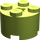 LEGO Lime Brick 2 x 2 Round (3941 / 6143)