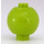 LEGO Limette Backstein 2 x 2 Runden Sphere mit Oscar the Grouch Kopf (37837 / 73297)