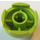 LEGO Chaux Brique 2 x 2 Rond avec Dome Haut (Goujon creux, support d&#039;essieu) (3262 / 30367)