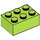 LEGO Lime Brick 2 x 3 (3002)