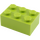 LEGO Lime Brick 2 x 3 (3002)