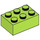 LEGO Lime Brick 2 x 3 (3002)