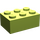 LEGO Limoen Steen 2 x 3 (3002)