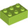 LEGO Lime Brick 2 x 3 (3002)