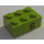 LEGO Citron Vert Brique 2 x 3 avec &quot;6&quot; La gauche Autocollant (3002)