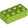LEGO Lime Brick 2 x 4 (3001 / 72841)