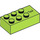 LEGO Lime Brick 2 x 4 Braille with E &quot;É&quot; (69552)