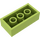 LEGO Lime Brick 2 x 4 with Axle Holes (39789)