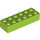 LEGO Lime Brick 2 x 6 (2456 / 44237)