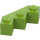 LEGO Lime Brick 3 x 3 Facet (2462)