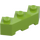 레고 라임 벽돌 3 x 3 Facet (2462)