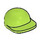 LEGO Citron Vert Casquette avec Court Incurvé Bill avec bec court courbé (86035)