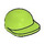 LEGO Lime Cap with Short Curved Bill with Short Curved Bill (86035)