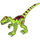 LEGO Lime Coelophysis with Dark Red Stripes (21134)