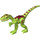 LEGO Lime Coelophysis with Dark Red Stripes (21134)