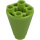 LEGO Lime Cone 2 x 2 x 2 Inverted (49309)