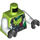 LEGO Lime Crew Member Busto (973 / 76382)