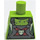 LEGO Lime Crew Member Torso uden arme (973)